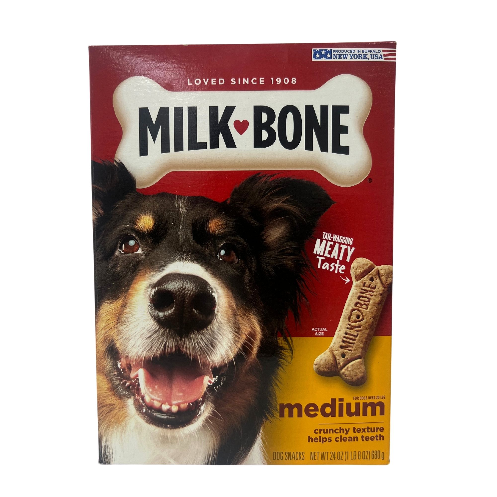 Milk-Bone Meat Flavored Variety of Dog Treats for Medium Breeds 680g Milk-Bone Meat Flavored Variety of Dog Treats for Medium Breeds 680g